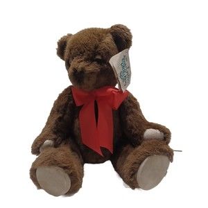 20" VINTAGE BEVERLY HILLS TEDDY BEAR CO BROWN STUFFED Jointed ANIMAL PLUSH TOY